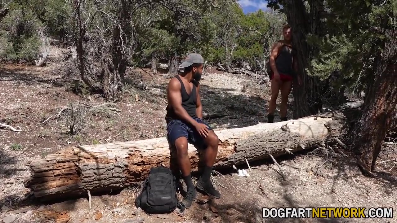 Jock Hikers Meet Up In The Woods For A Quick Fuck