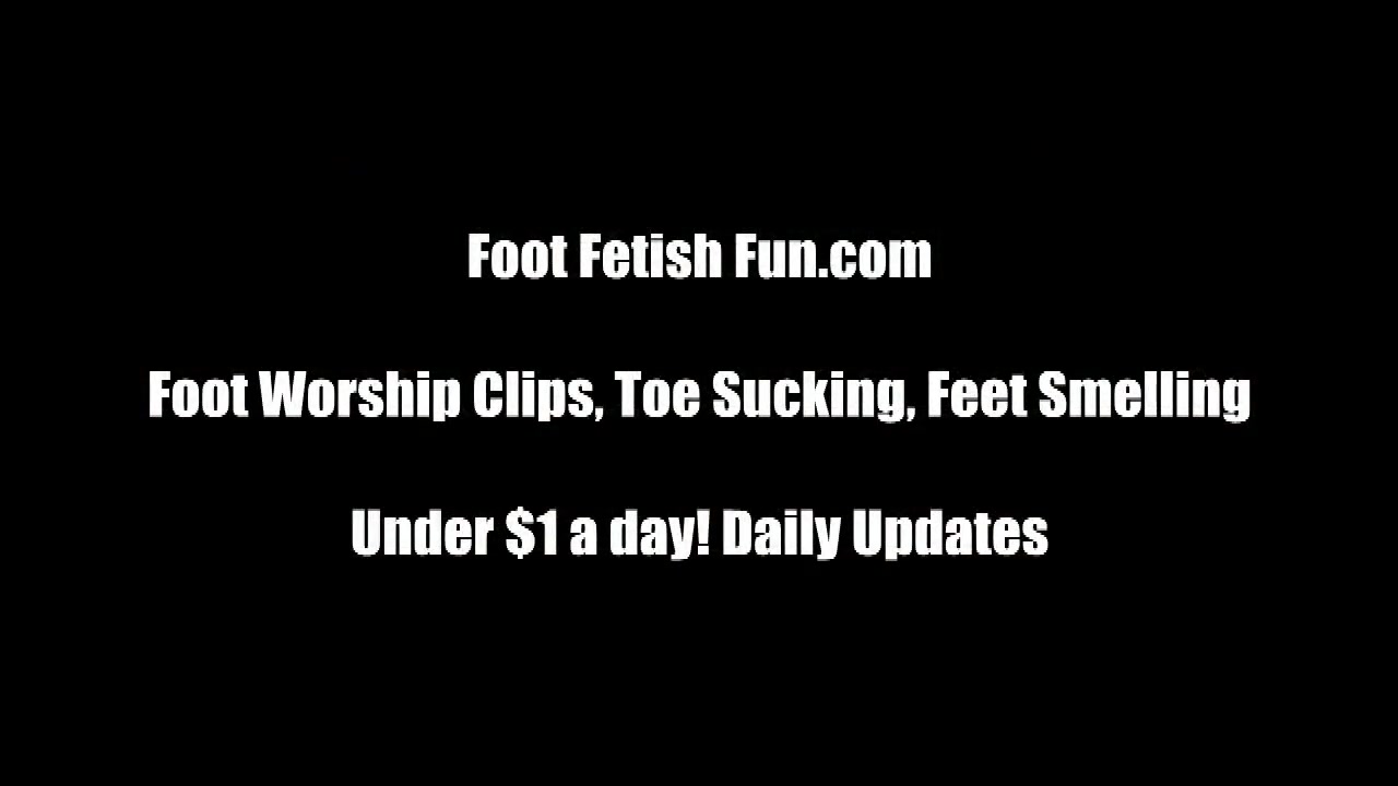 Femdom Feet Worshiping And Foot Fetish Videos