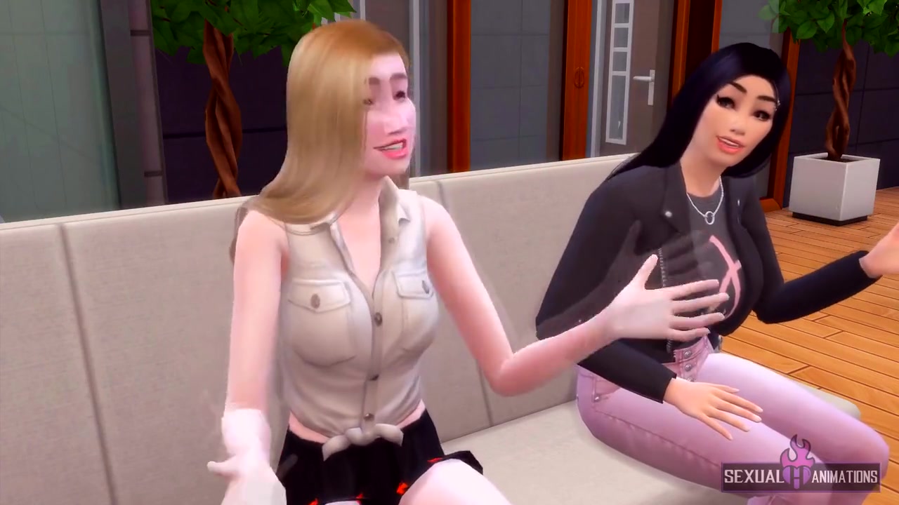 My Friend Has Her First Lesbian Experience With Me - Sexual Hot Animations