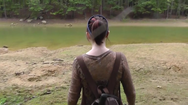 Drilled and Cum discharged his girlfriend in the forest