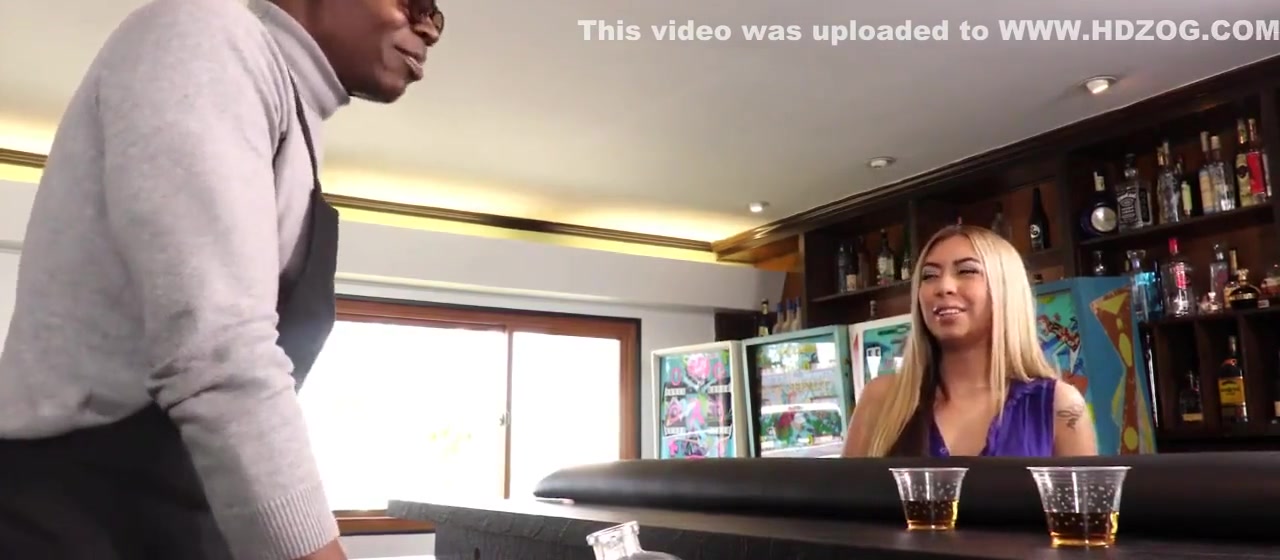 Horny wife orders a big cock from bartender