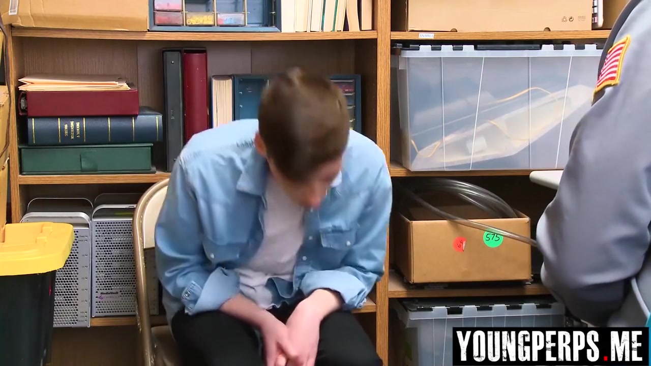 Straight teen 18+ Threatened By Lp Officer And Anal Fucked