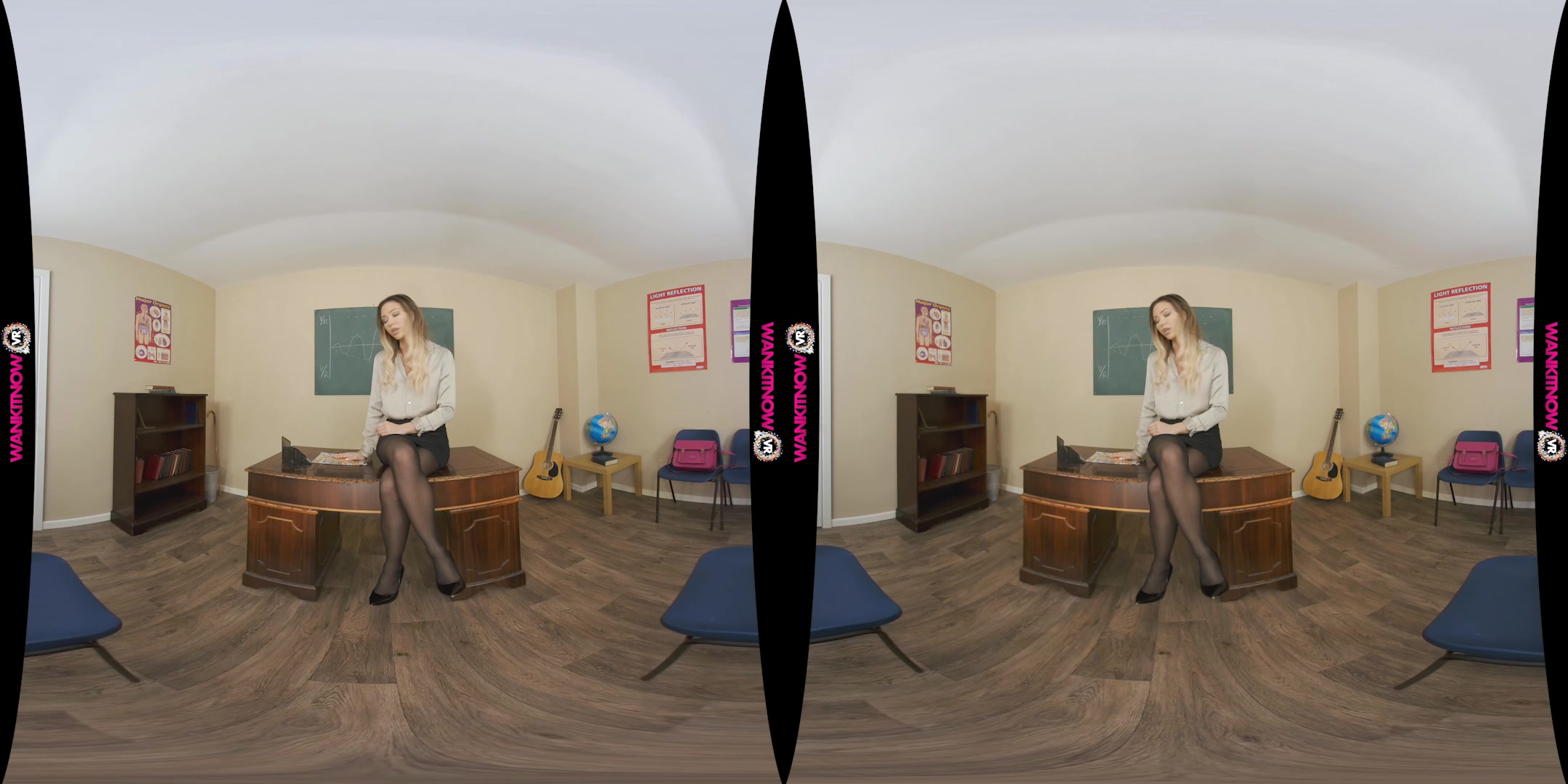 Teacher With A Toy featuring Natalia Forrest - WankitNowVR