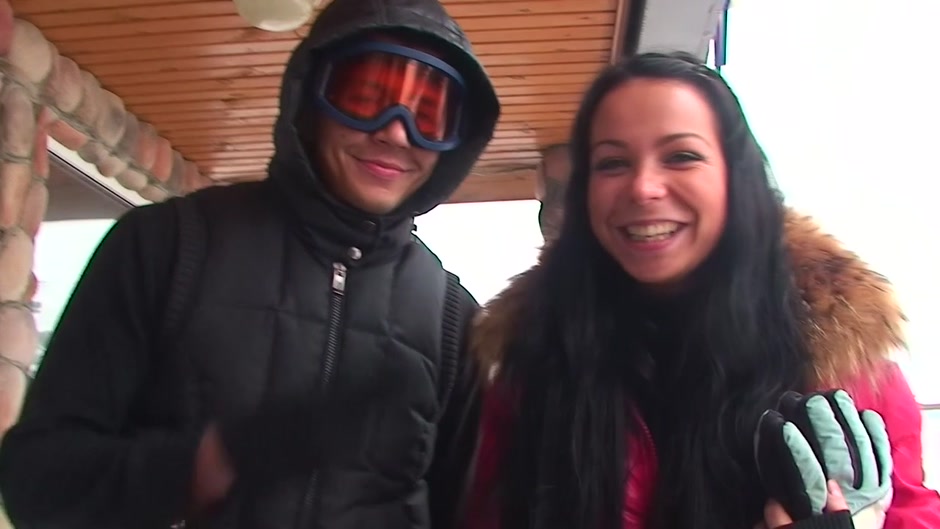 Emmy in porn outdoors video of a horny couple