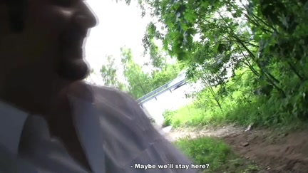 floozy fuck in the woods