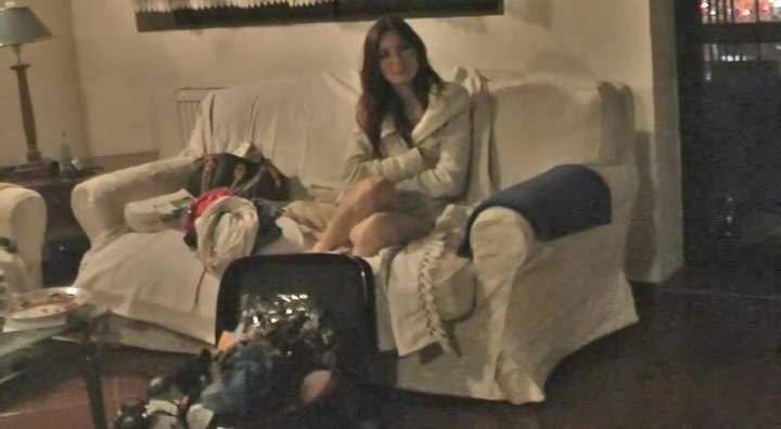 Girls at the party with hot oil massage