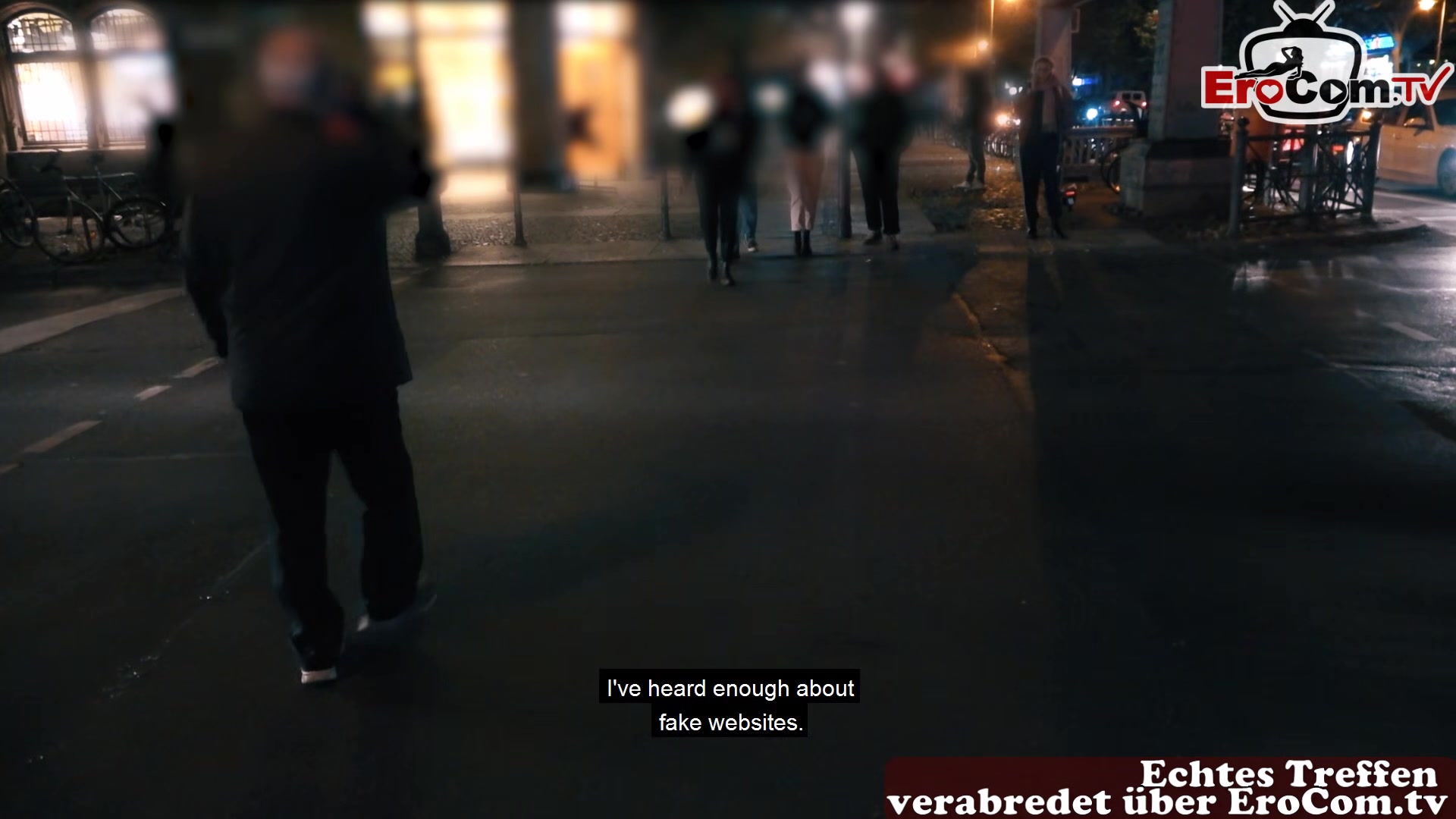 german amateur fitness muscle tattoo blonde at public pick up casting