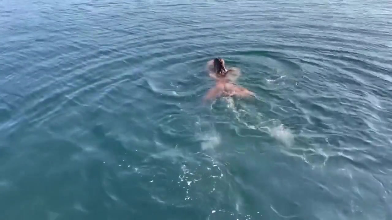 Monika Fox - Morning Swimming Naked In The Bay