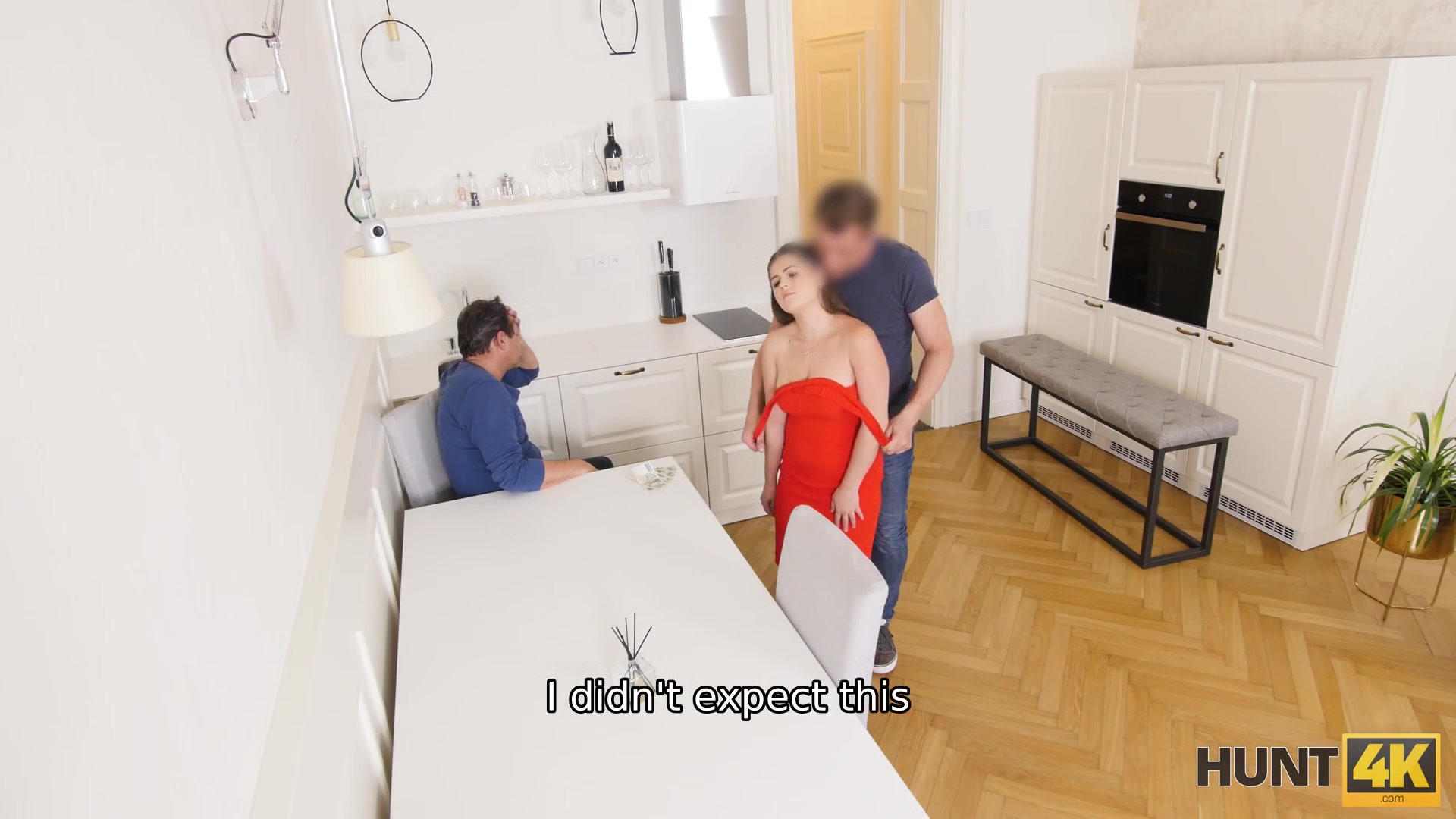 HUNT4K. Hunter offers money for dirty sex with gentlemans Step daughter and he agrees