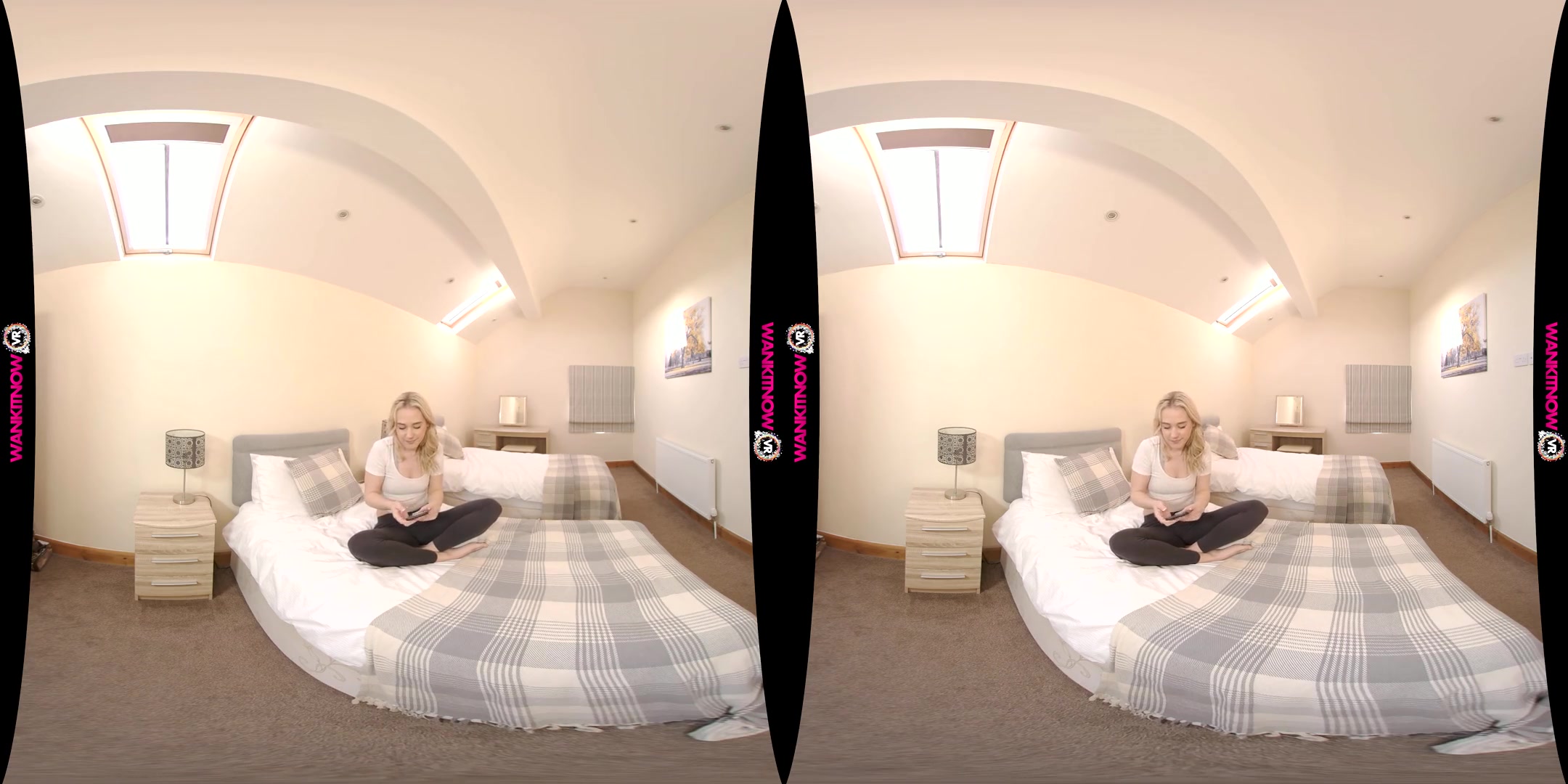 It's Just Business:Pt2; Sexy Blonde Babe Solo Striptease
