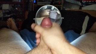 Cum dribble down asshole