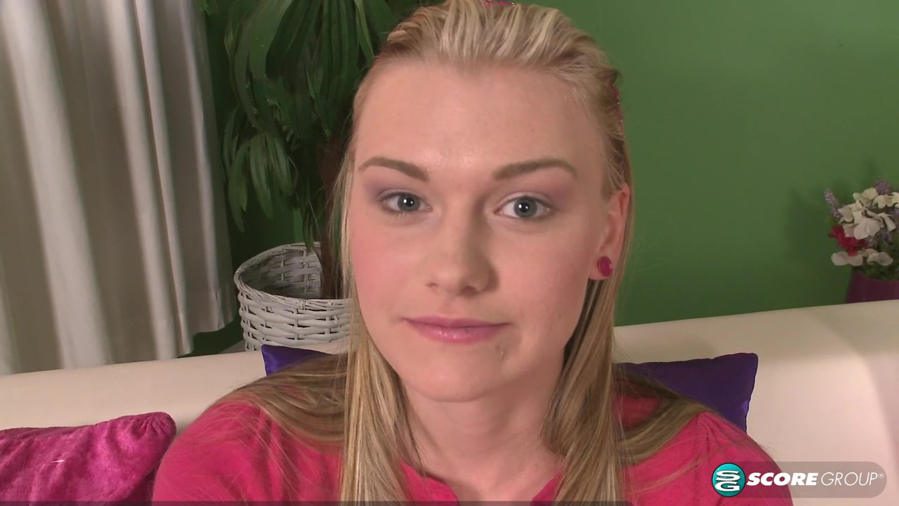 Cassidy Tries To Stretch Out Her Too-Tight Pussy For You