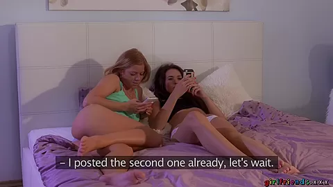 Crazy pornstars Chrissy Fox, Carmen Cocks in Exotic Cunnilingus, Small Tits sex scene