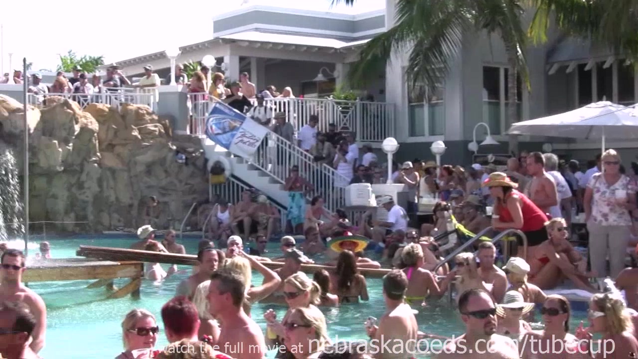 Swinger Nudist Pool Party For Fantasy Fest Dantes