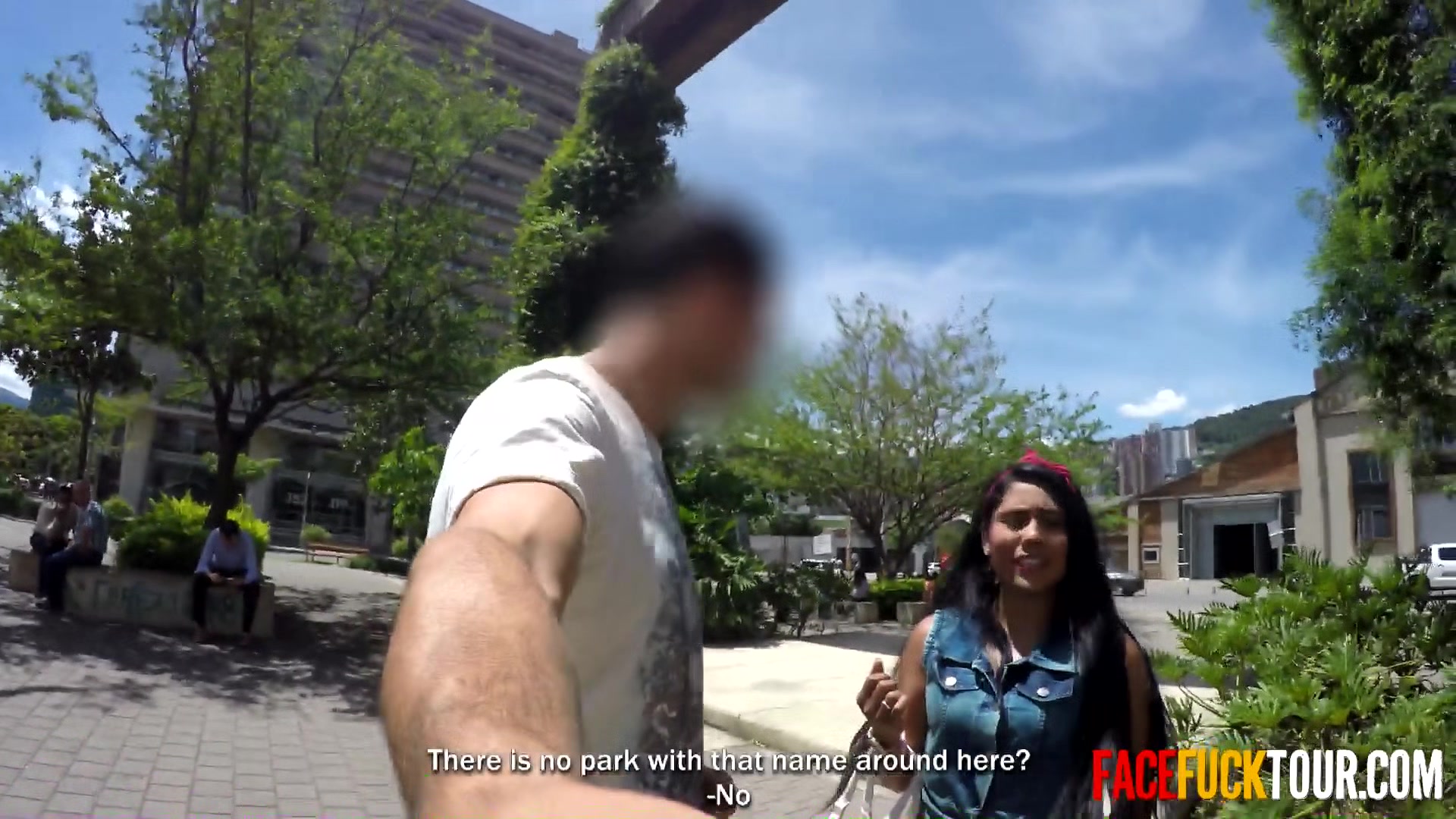 Picked Up In Public Latina POV Deep Throat