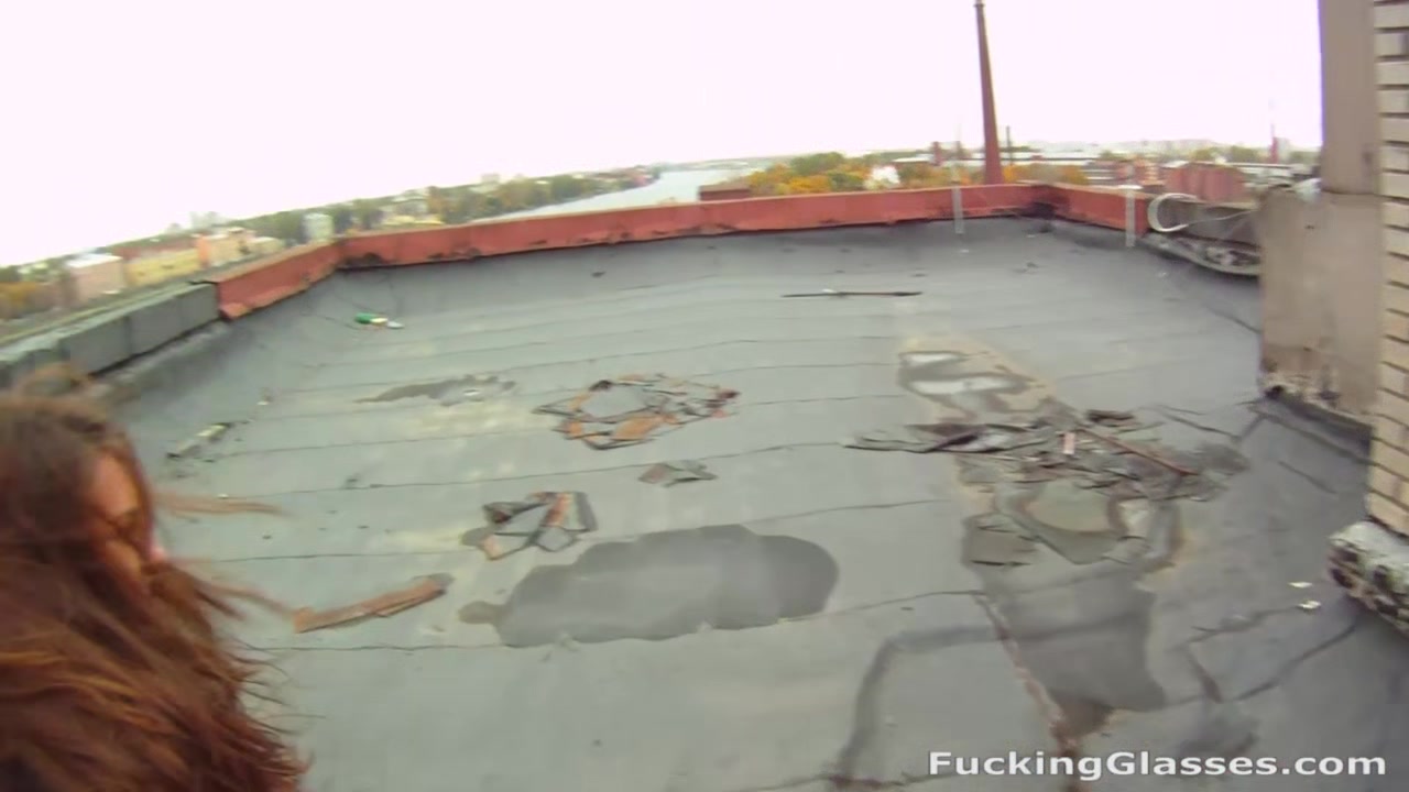 Fucking Glasses - Stacy Snake - Sex on the roof