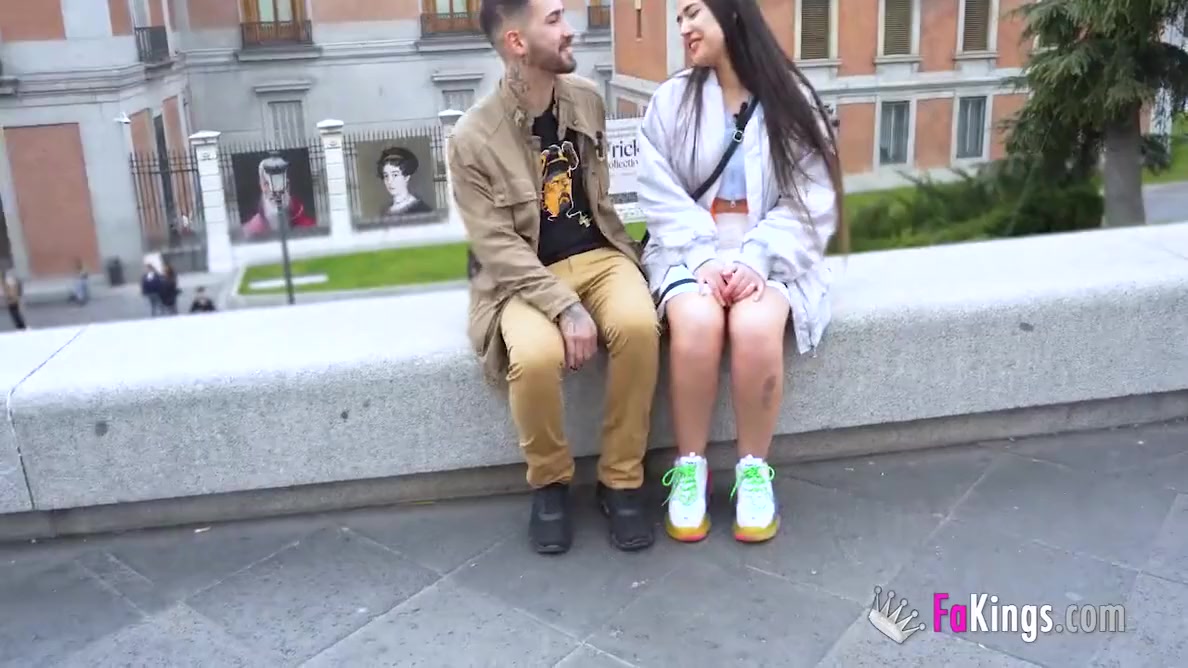 Shameless Spanish Tourist Nuria Millan Wants To Be Fucked Everywhere Around Madrid