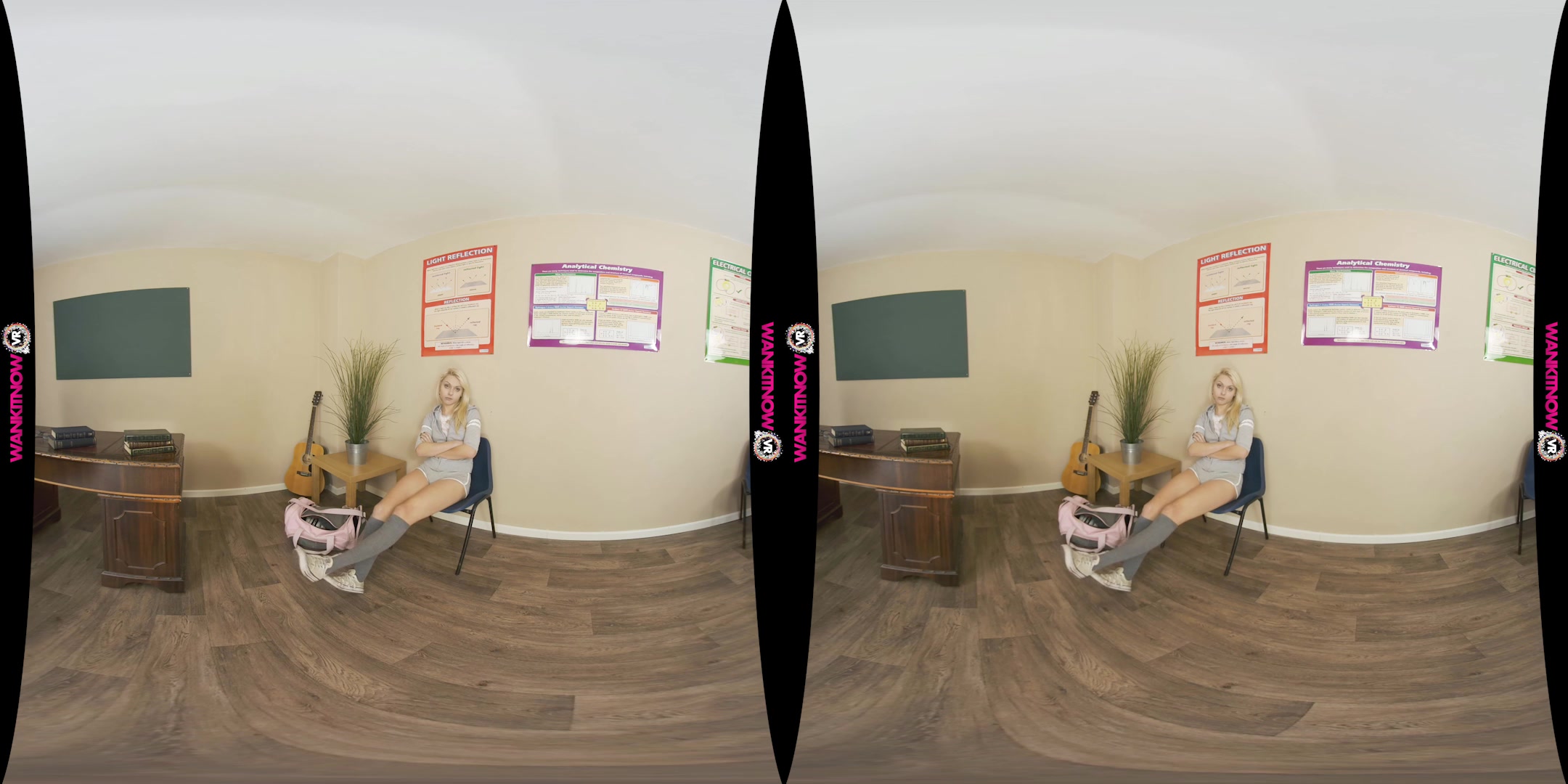 White Lie Wanker featuring Chloe Toy - WankitNowVR