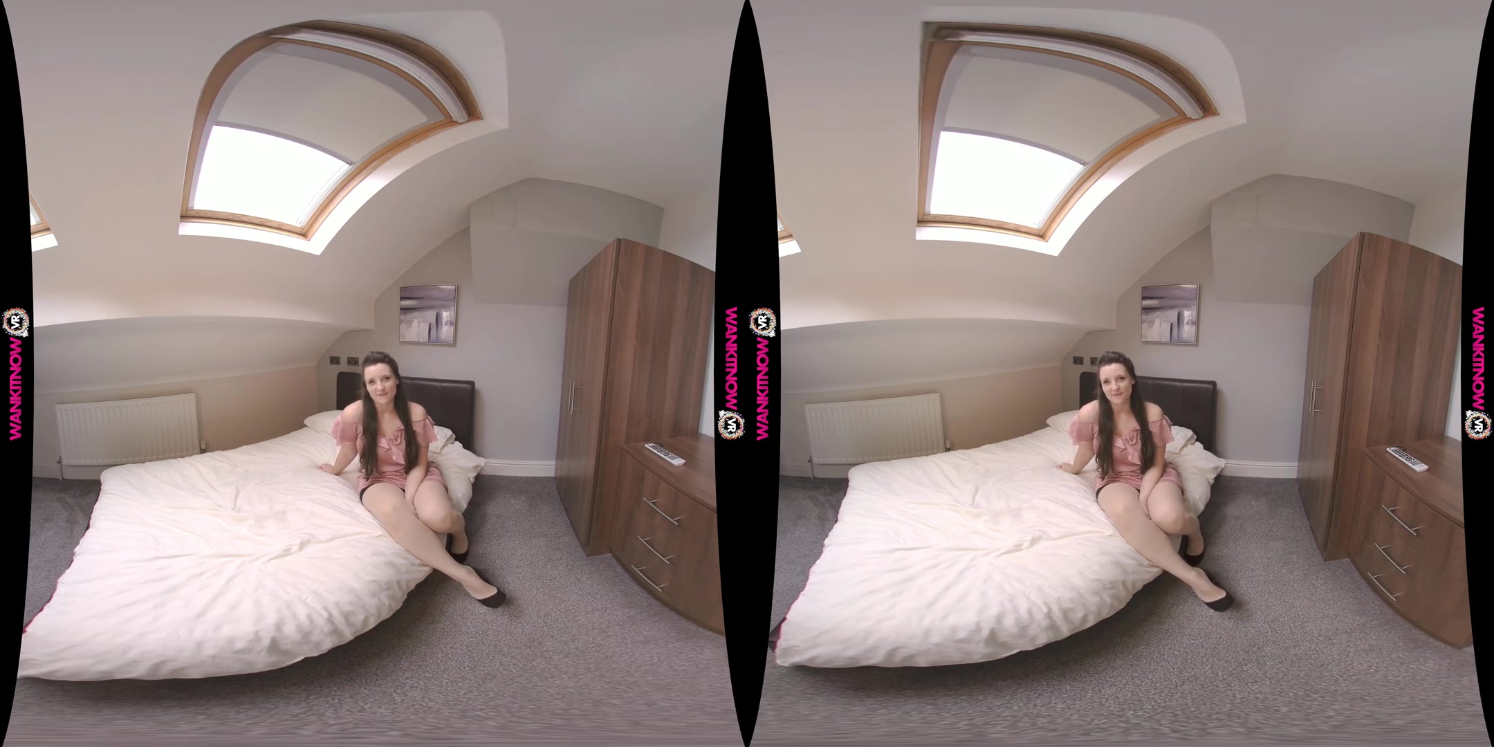 Surprise Visit - Big Tits British Brunette - SexLikeReal