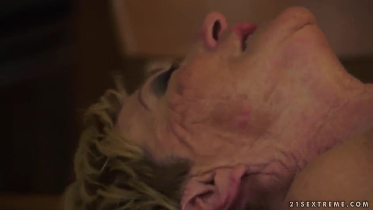 Hairy granny is getting banged like never before