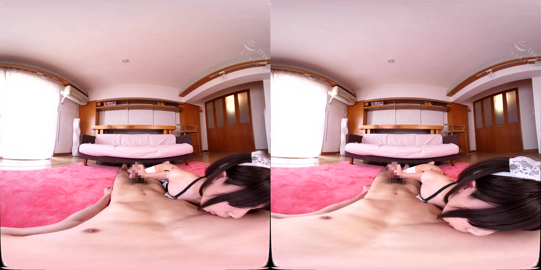 Masturbation and Creampie Sex with Cum-Maid Mii Kurii - Asian teen 18+ Maid Creampie