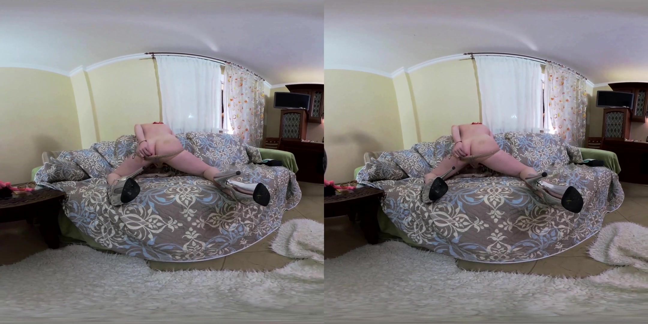 Redheads Crazy Bela Plays with Anal Toys I - Butt Plug DP Redhead