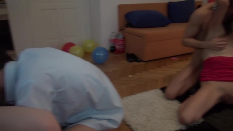 Hawt dancing turn to hardcore party