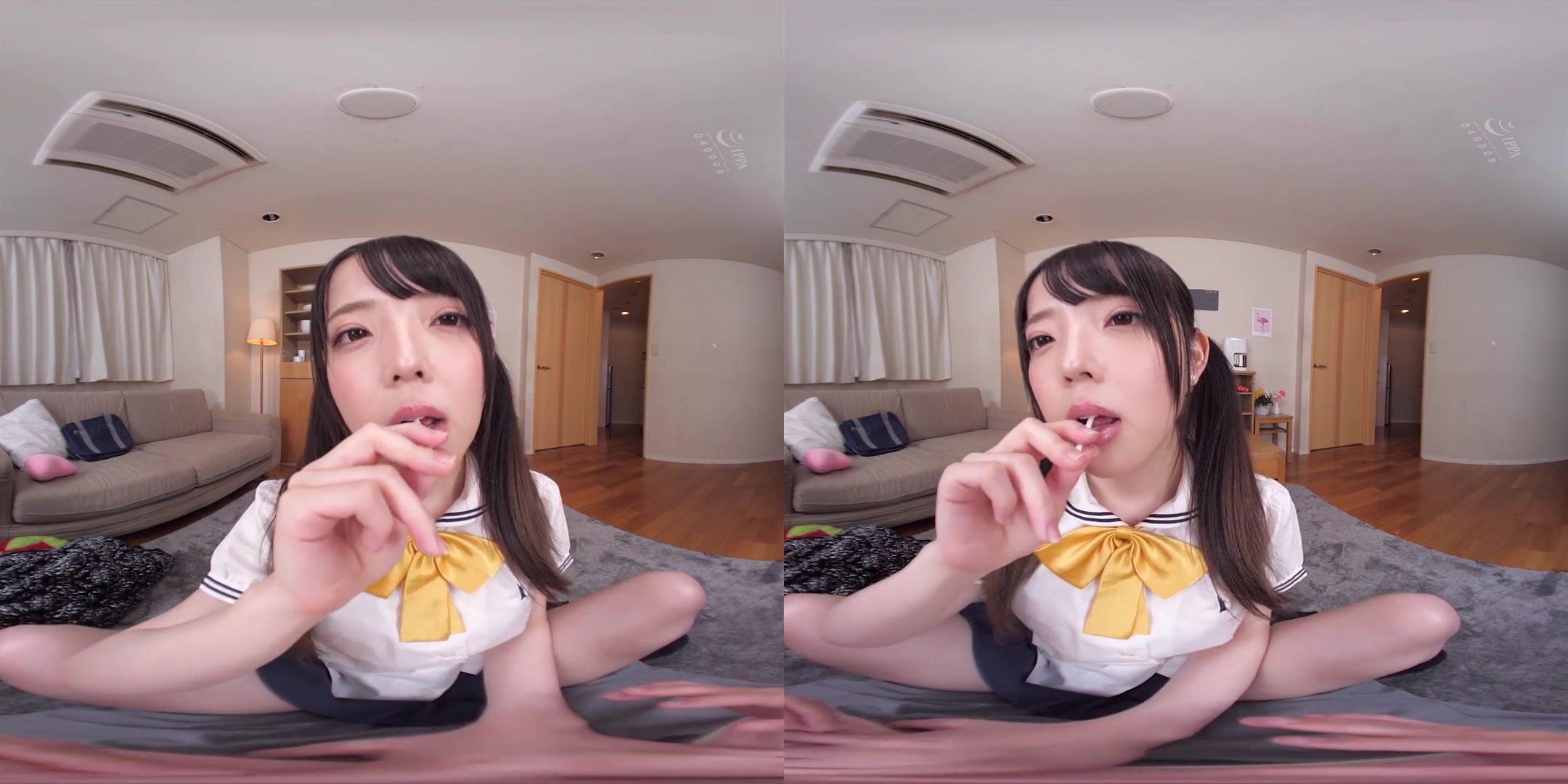 Meiko Nakao and Ria Misaka Tempted by her Pretty Little Step sister 1 - SexLikeReal