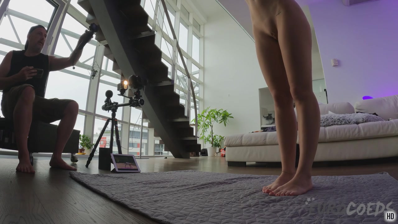 Gorgeous New Model Kristina Going Yoga Nude