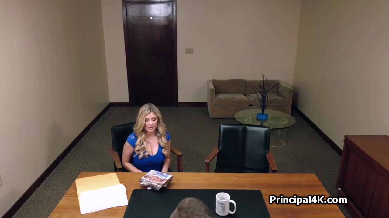 Big Tit Housewife Enjoys Bouncing On Principals Hard Dick