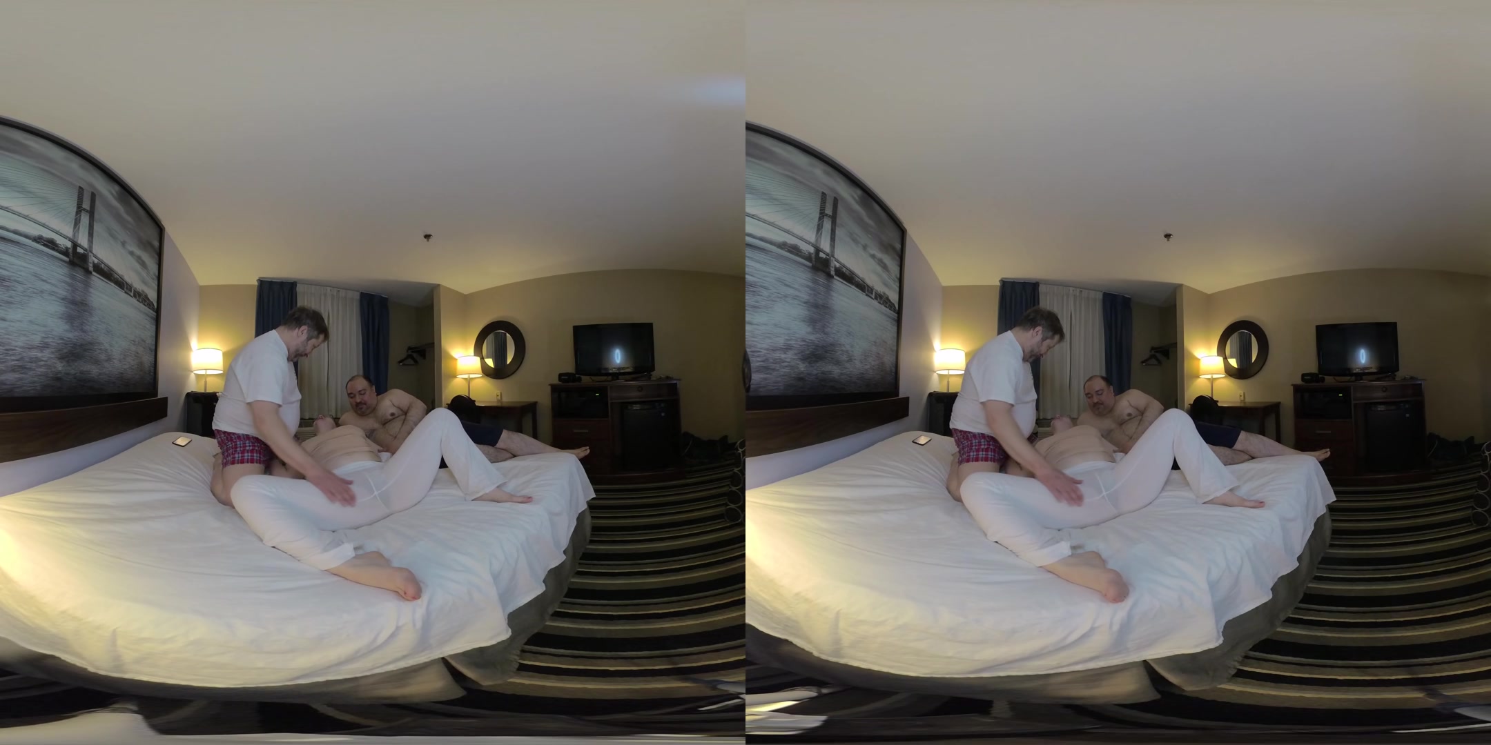 Amy Quinn Foreplay with Tad and Sal - TadPoleXXXStudio