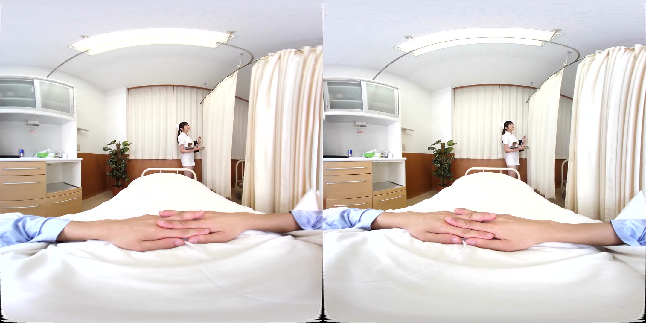 Mirai Haruka Angel Hands White Uniform Nurse 1 - SexLikeReal