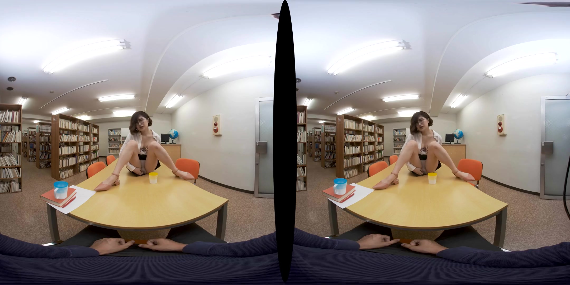 Interesting Prank in Library - SexLikeReal