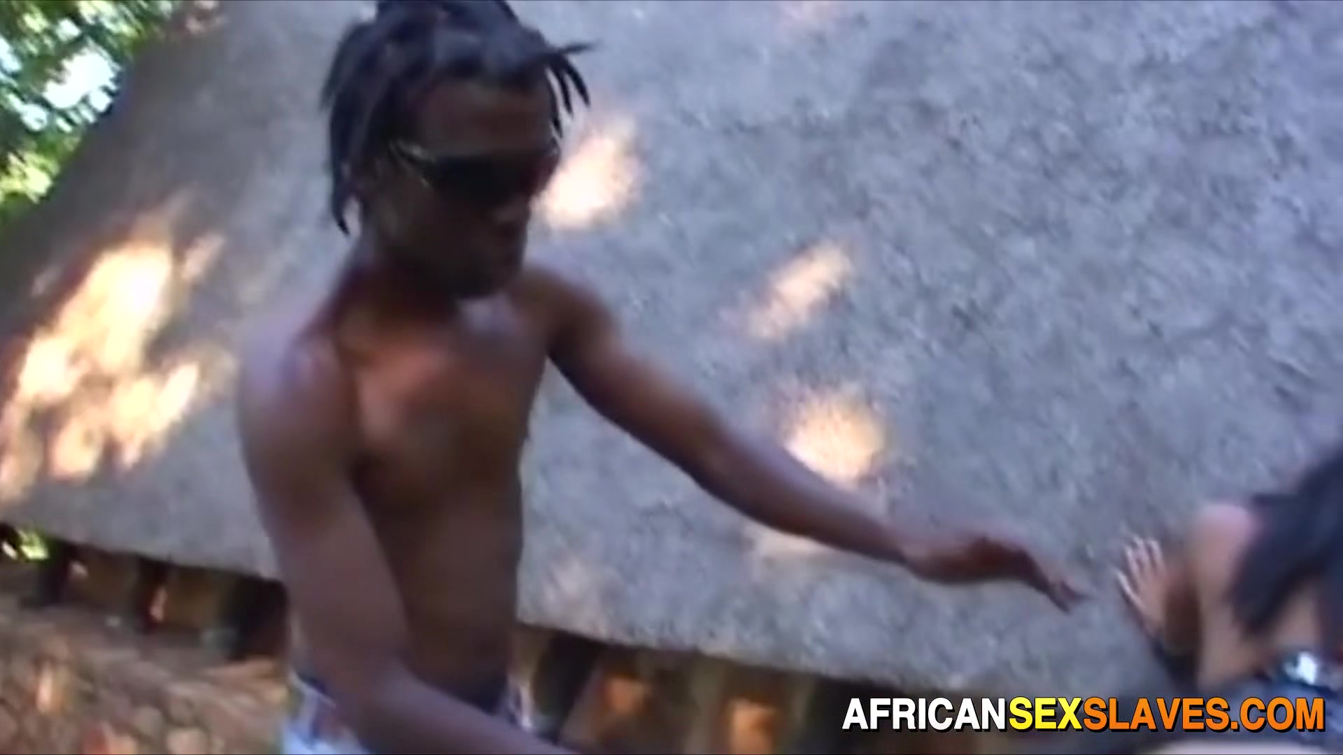 Tribal African Public Spanking Session For Town Black Ebony Slut