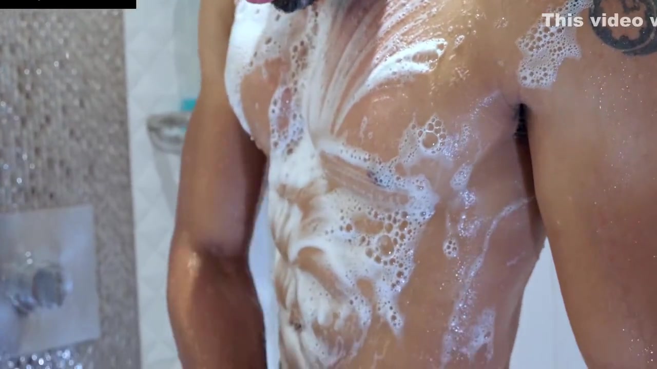Twink Uses His Cock To Pry Open Tight Ass In Shower