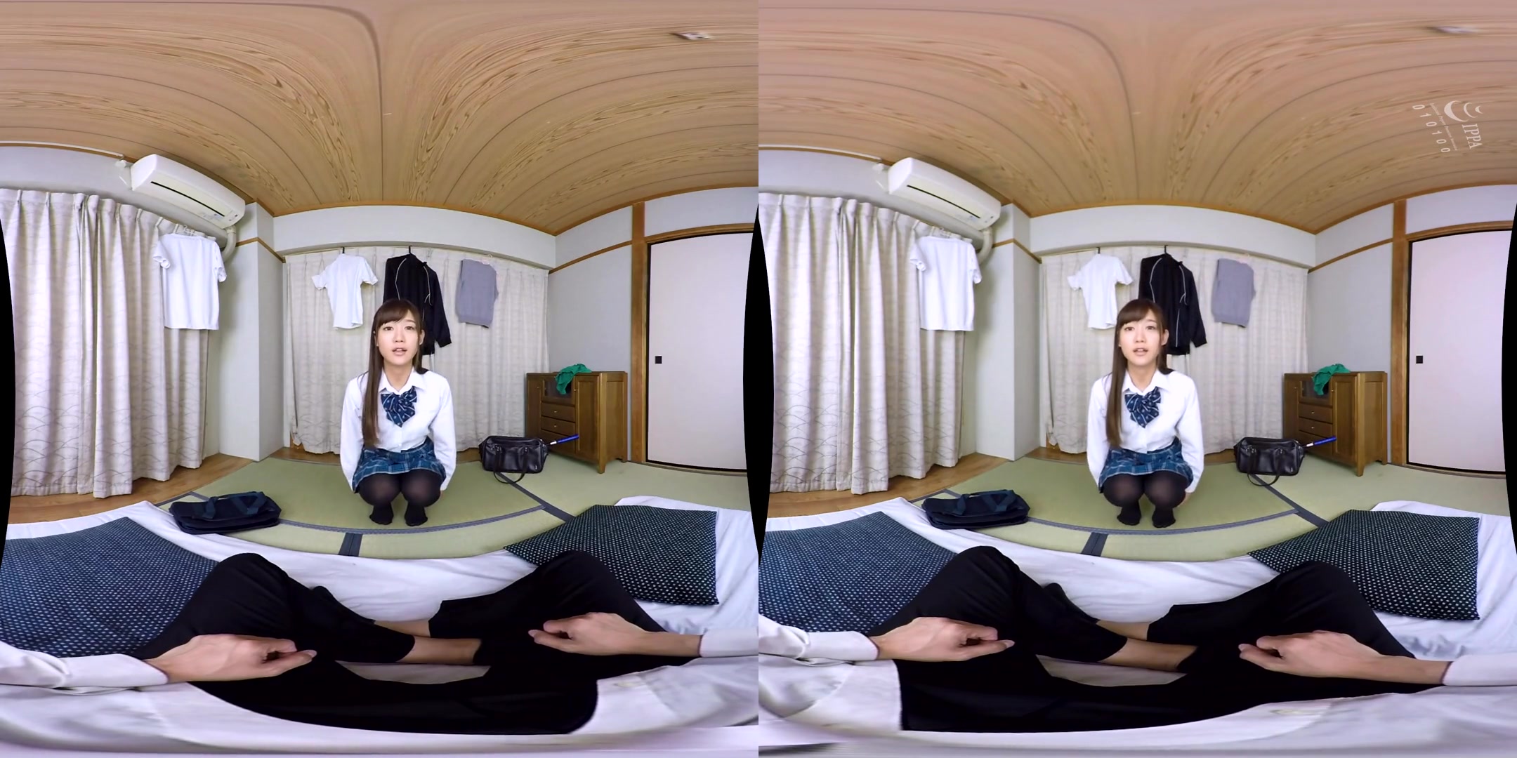 [I Love You, Stepbrother!] Your Stepsister in Knee-High Socks and a Uniform 1 - Asian teen 18+ Footjob