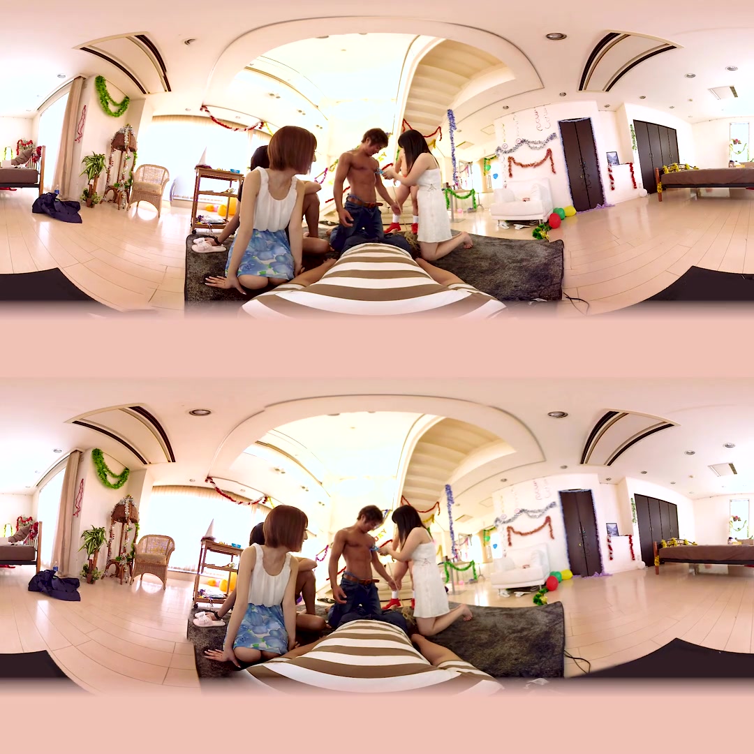 Ruka Kanae & Nanase Hazuki in Ruka Kanae & Nanase Hazuki Ruka and Nanase Stir up Trouble at Your House - KoalaVR