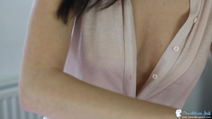Michelle in Pressed And Perky - DownblouseJerk