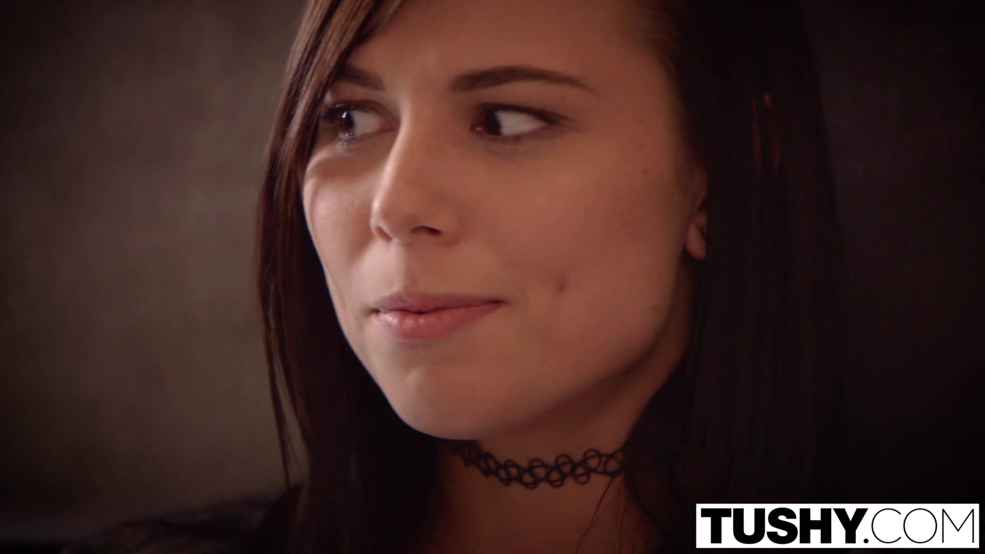 TUSHY Sexy Brunette Aidra Fox Double Penetrated