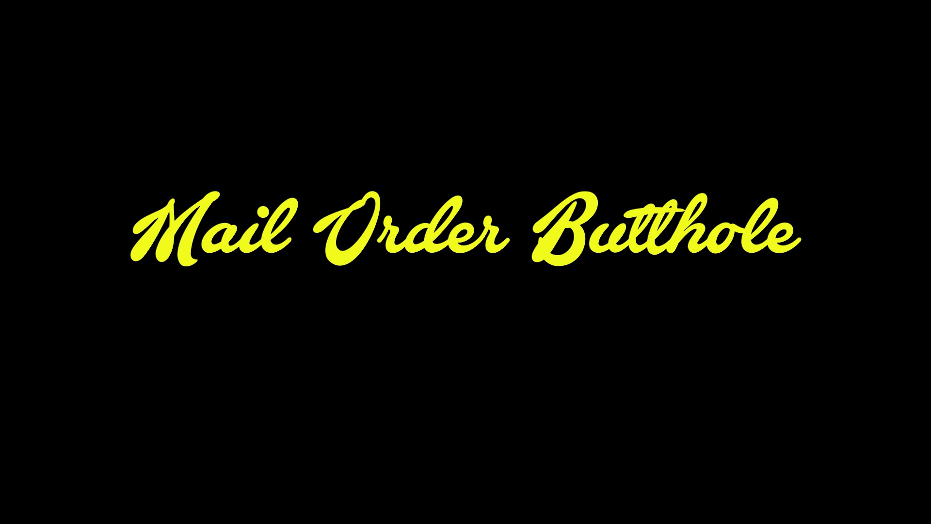 Mail Order Butthole - Sex Movies Featuring Peghim