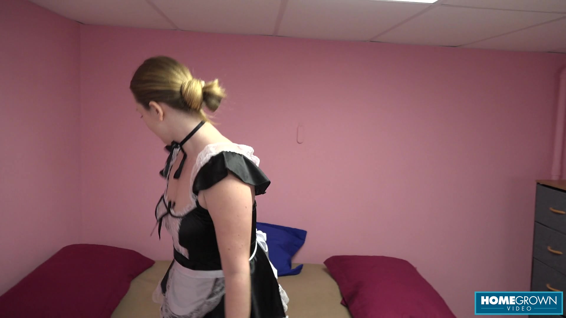 Logan is already balls-deep in one maid when another arrives to take a turn!