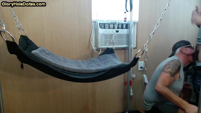 Gloryhole Gay Drilled In Anal Hole By Stud In Missionary