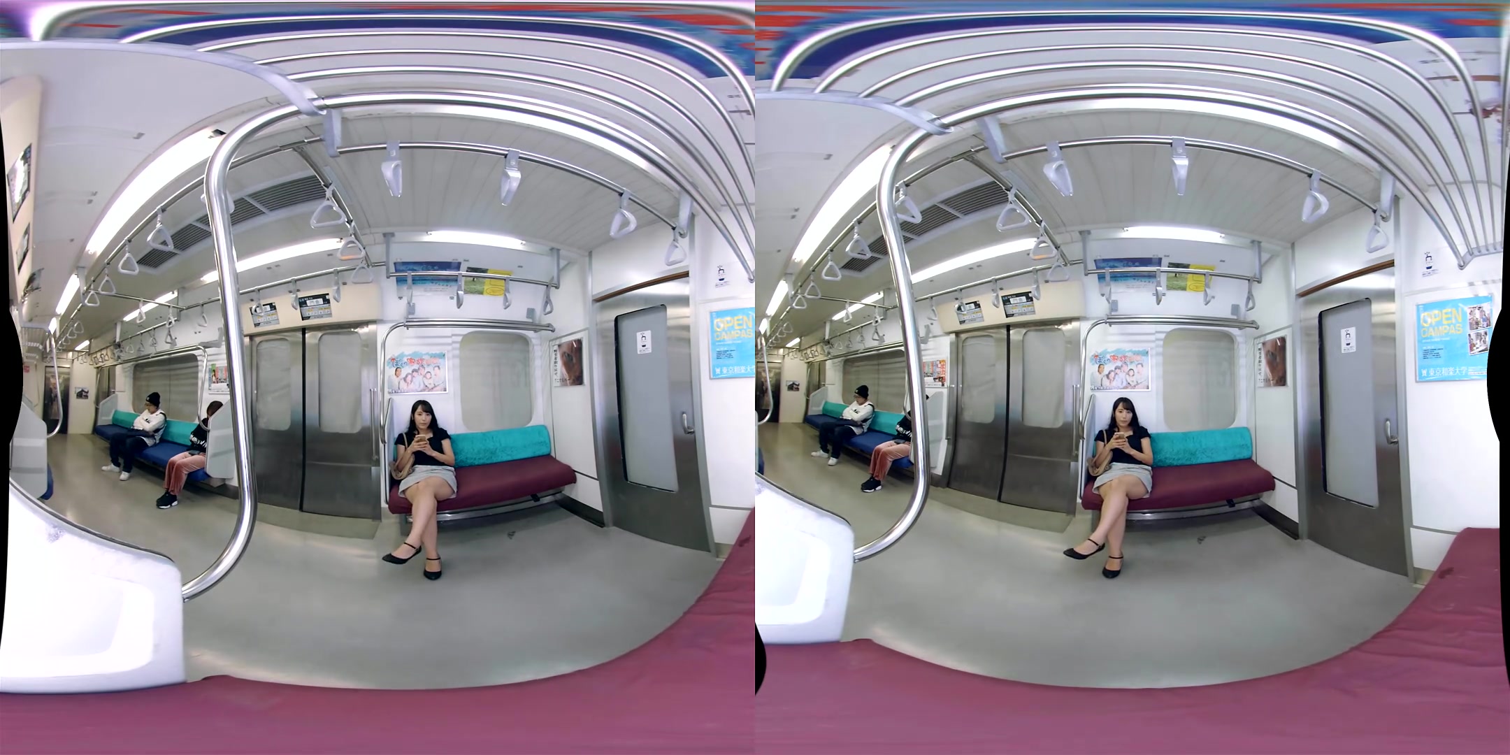 Yuri Hamada The Girl I Met on the Train Happens to be My Naughty Coworker - FANTASTICA