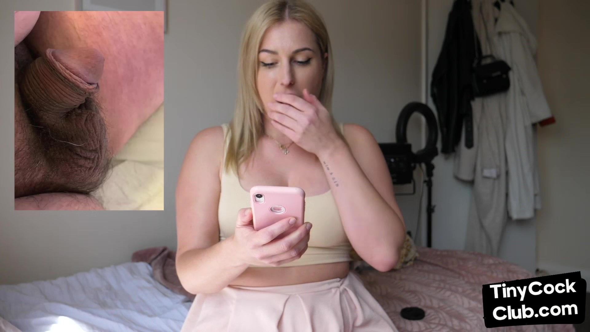 SPH amateur solo busty babe talking dirty while showing pics