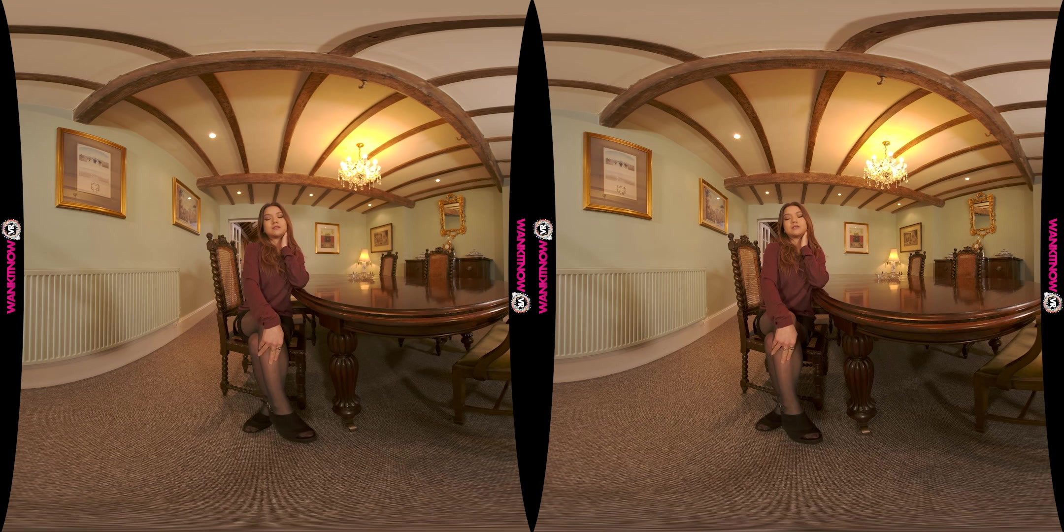 Hard Negotiations featuring Maya - WankitNowVR
