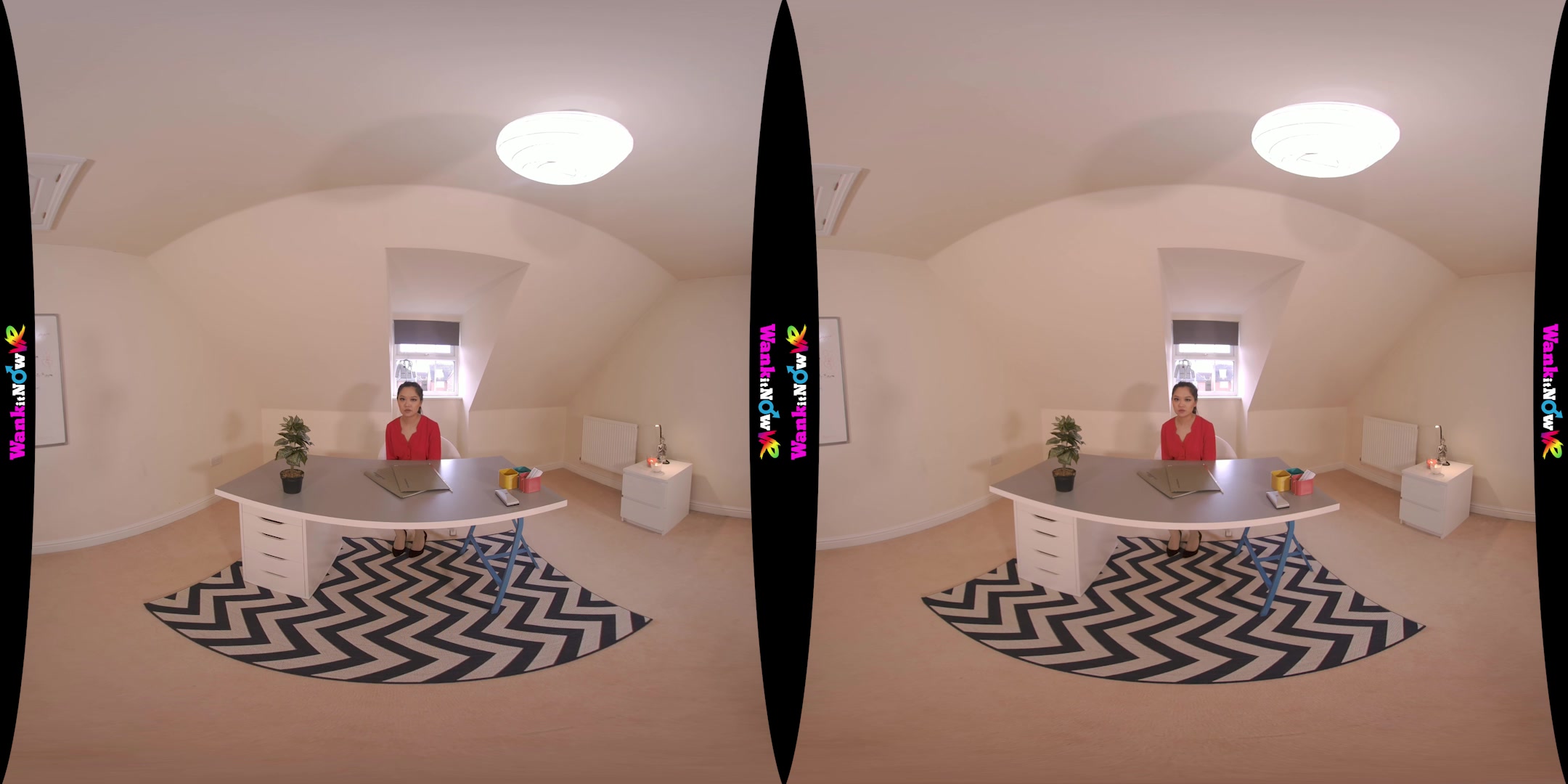 Horny Boss featuring Louisa Lu - WankitNowVR