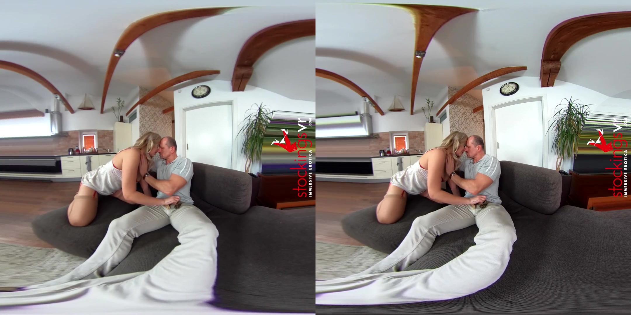 Nikky Dream in A Lady In Public and a Whore In Bed - StockingsVR