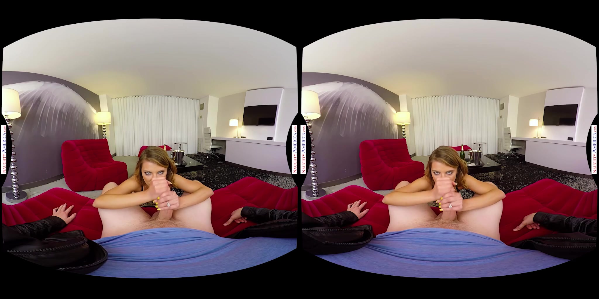 Adriana Chechik was not expecting you at her hotel room for a hardcore hook up!!