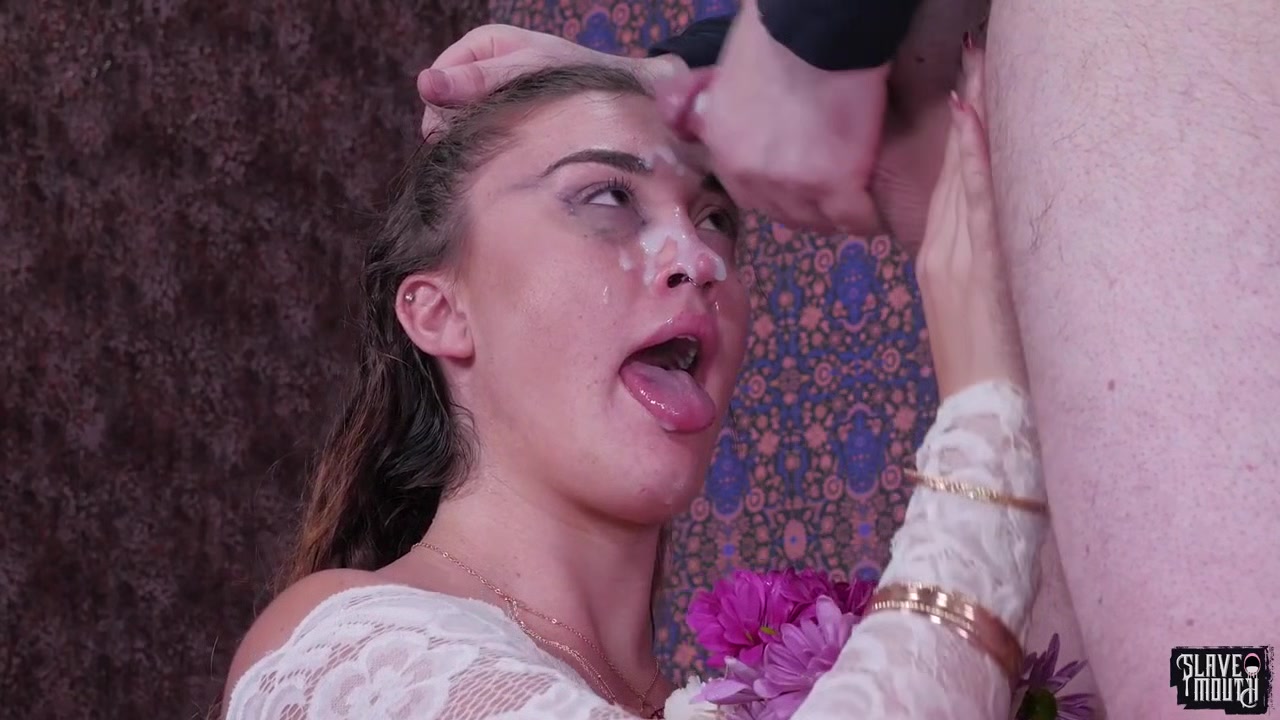 Cock sucking BDSM slave slut submits