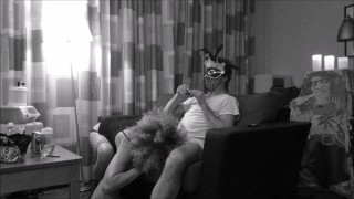Oxana Tasev eats ArtistPassionAnal's dick after a walk in the woods